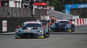 Punkte-Hattrick für den Aston Martin Vantage DTM