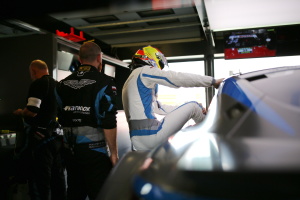 Zwischen den DTM-Wochenenden in Misano und auf dem Norisring absolvierte R-Motorsport zwei Testtage in Vallelunga